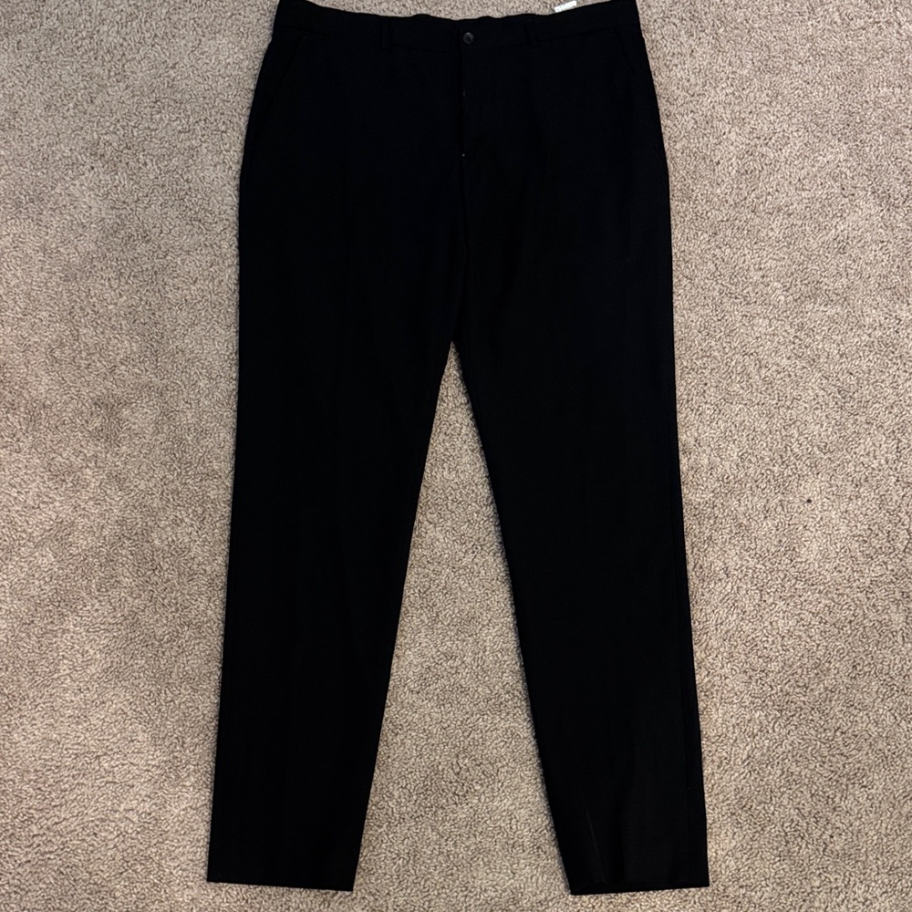 Zara Men's Elegant Black Dress Pants
